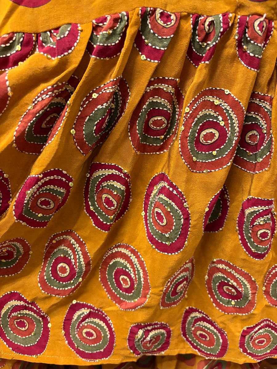 Gold Dust Crop Top #008 by Kantha Bae