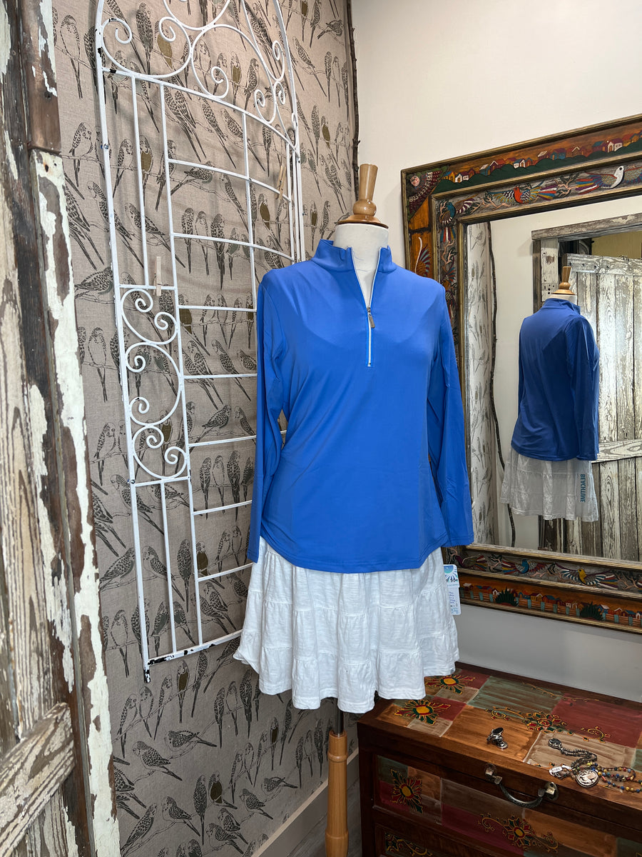 UPF Mock Neck Zip Pullover 0632