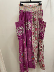 Pareo Kantha Butterfly Cargo Skirt #012 by Kantha Bae