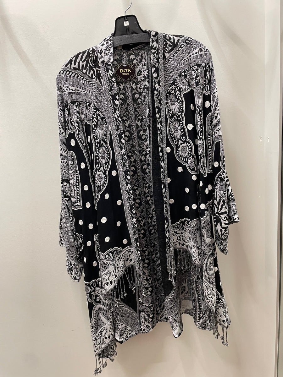 Embroidered Reversible Tapestry Jacket