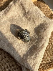 Sacred Heart Adjustable Ring by Tara Gasparian