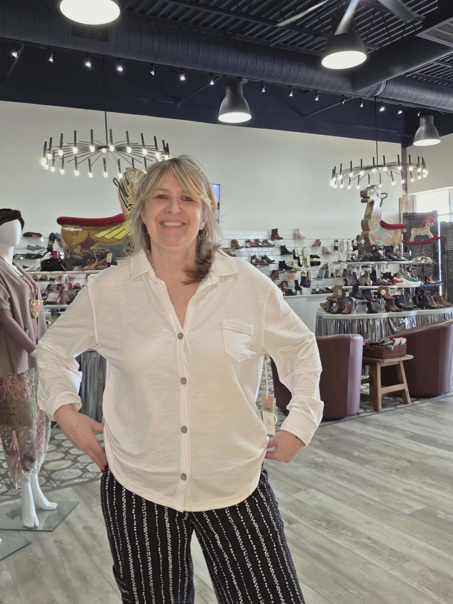 Modal Spandex Terry Shacket by Escape by Habitat 26895 Robin Boutique