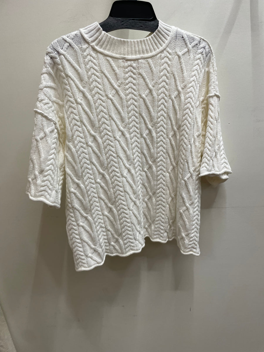 Oversized Sweater Top by Cotierra