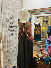 Silk Butterfly Tank by Kantha Bae One Size - Robin Boutique-Boutique 