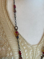 Rosary Prayer Bead Necklace