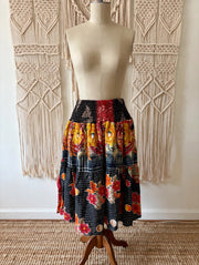 Pareo Kantha Meadow Skirt #018 by Kantha Bae