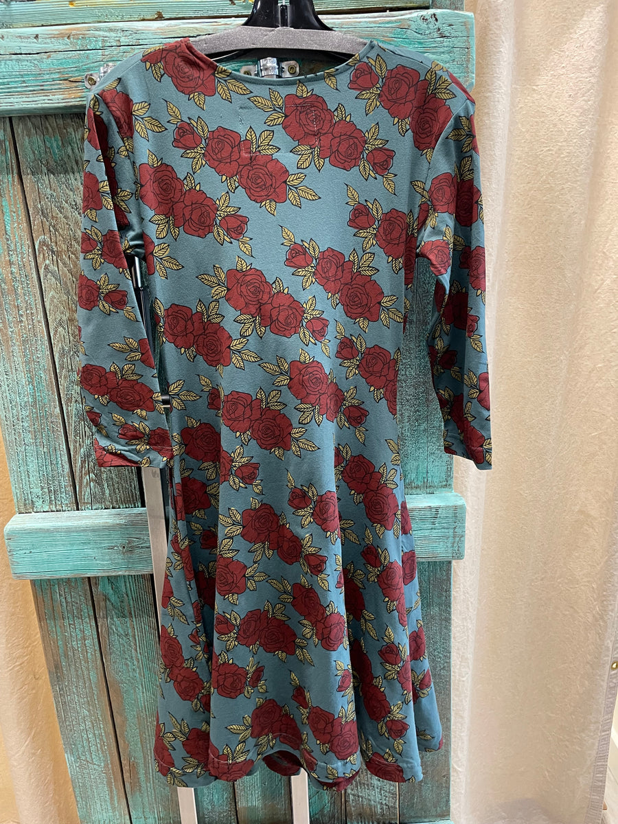 Alexis Dress in Rosalinda Print by Effie's Heart