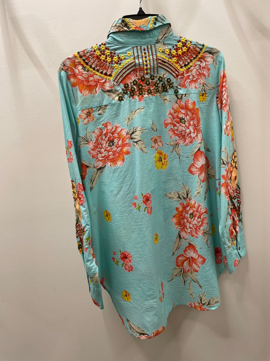 Floral Frontier Blouse by All About Her