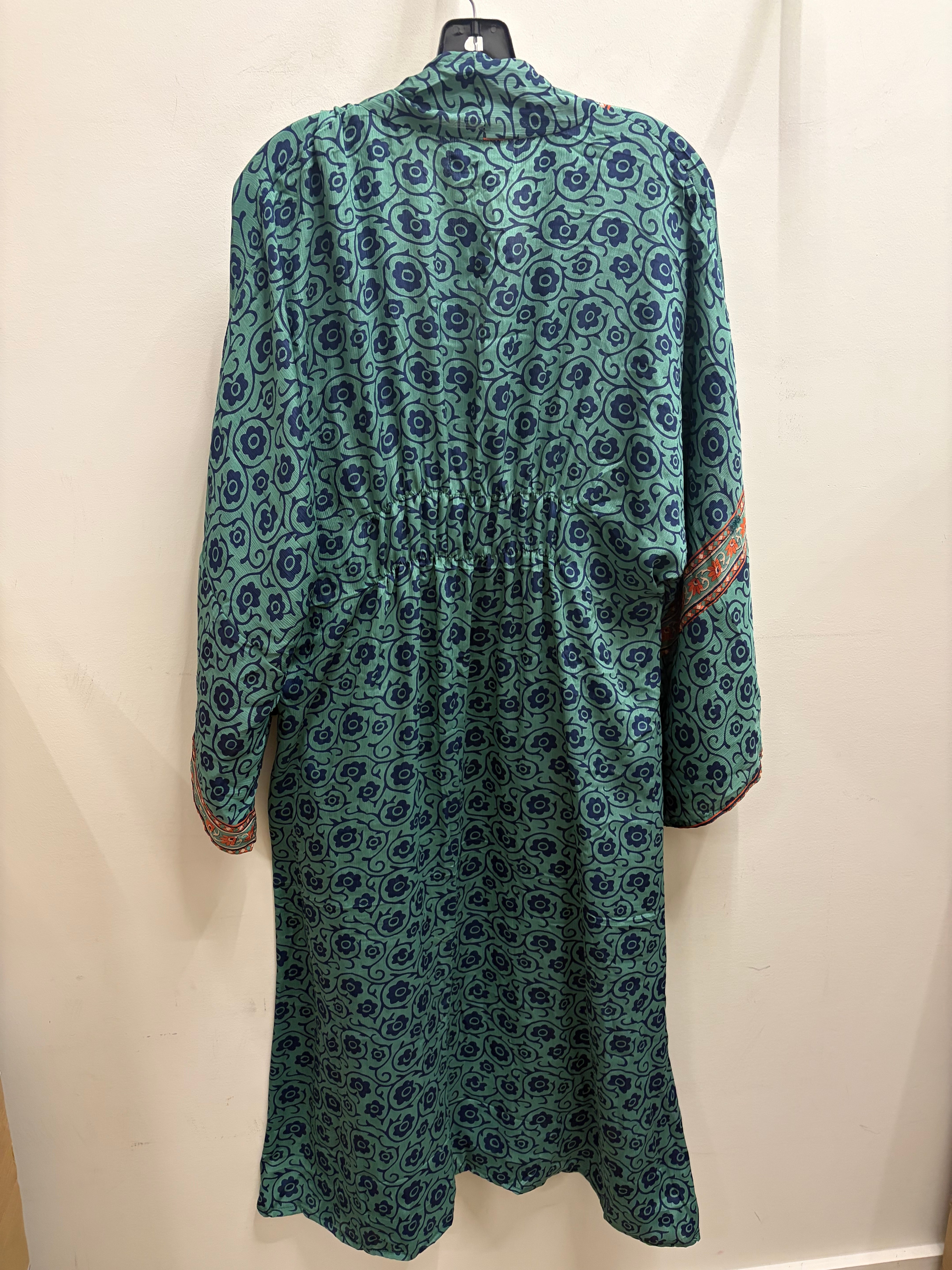 Rasgulla Sari Ruched Dress #180 by Kantha Bae