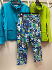 Island Hand Block Pocket Capri by Escape