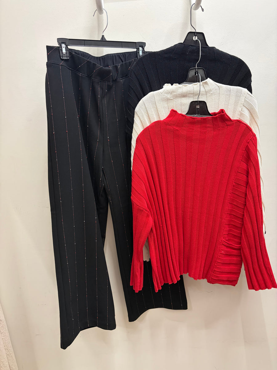 Statement Rib Pocket Pullover by Olivia