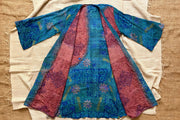 Crepe Sari Spellbound Kimono #071 by Kantha Bae