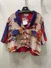 Kantha Clarity Crop Button Down #250 by Kantha Bae from Robin Boutique.