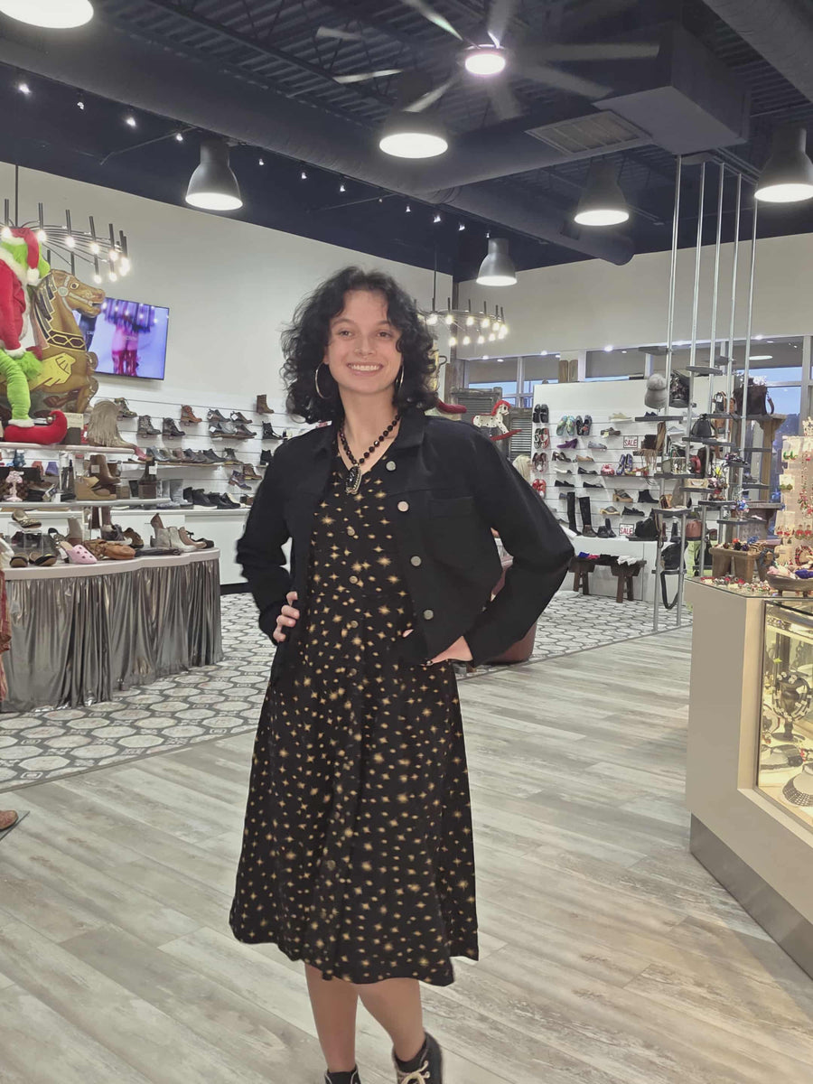 Clare Dress in Twinkle Print by Effie's Heart