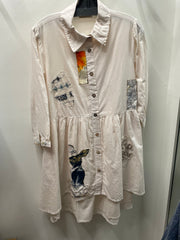 Bunny Appliqué Tunic by Paper Lace