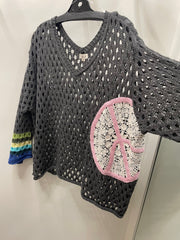 Peace Oversized Sweater