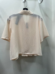 Reworked Flowy Crop Button Down #119