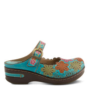 L'Artiste Flochino Clogs Turquoise Multi - Robin Boutique