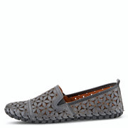 Spring Step Flowerflow Leather Slipon Moccasin Shoe