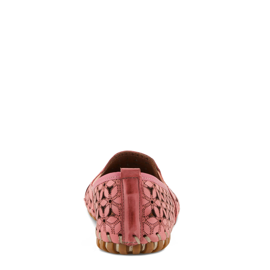 Spring Step Flowerflow Leather Slipon Moccasin Shoe