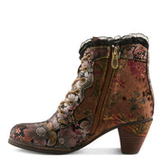 L'Artiste Forutaluvlo Boots in Brown Multi Side View - Robin Boutique