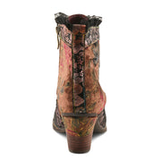 L'Artiste Forutaluvlo Boots in Brown Multi Back View - Robin Boutique