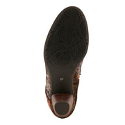 L'Artiste Forutaluvlo Boots in Brown Multi Sole View - Robin Boutique