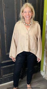 Flowy Button Top - Robin Boutique-Boutique 