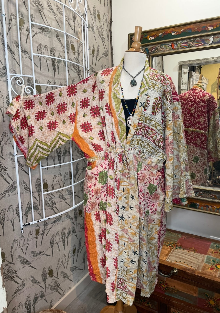 Kantha Dreamweaver Kimono #301 by Kantha Bae