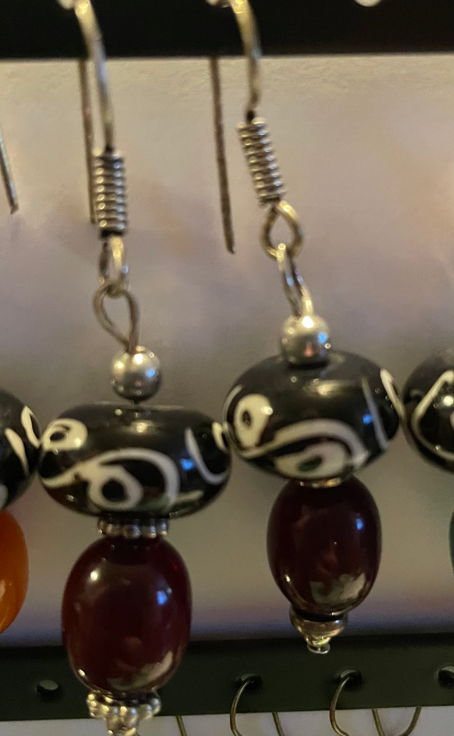 Copal Double Stacked Earrings