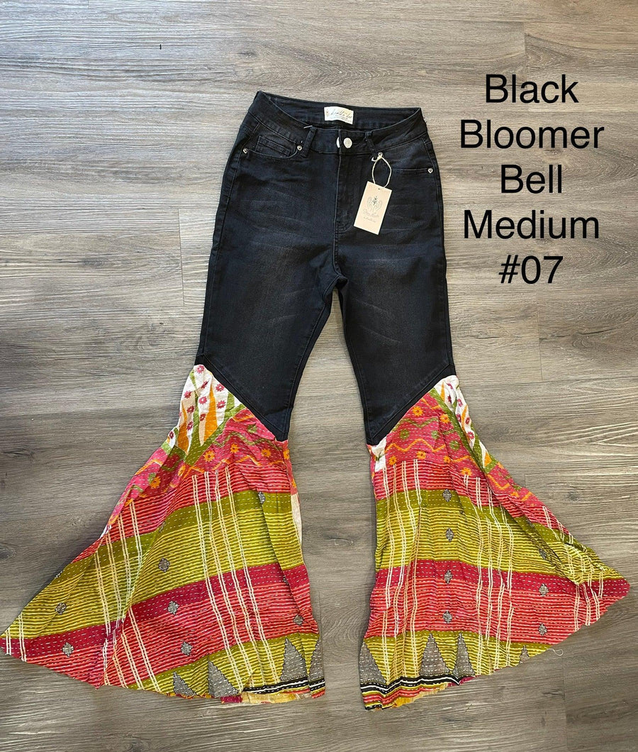 Upcycled Denim Bloomer Bell by Kantha Bae - Robin Boutique-Boutique 