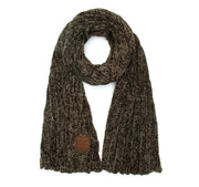 Solid Ribbed Chenille CC Scarf SF30 - Robin Boutique-Boutique 