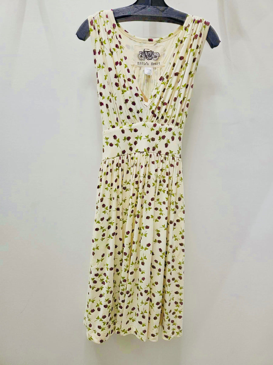 Persephone Dress in Rosebud Print by Effie's Heart