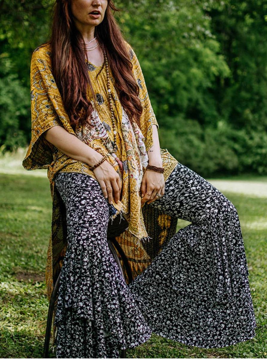 Buttery Knit Ruffle Bells by Kantha Bae - Robin Boutique-Boutique 