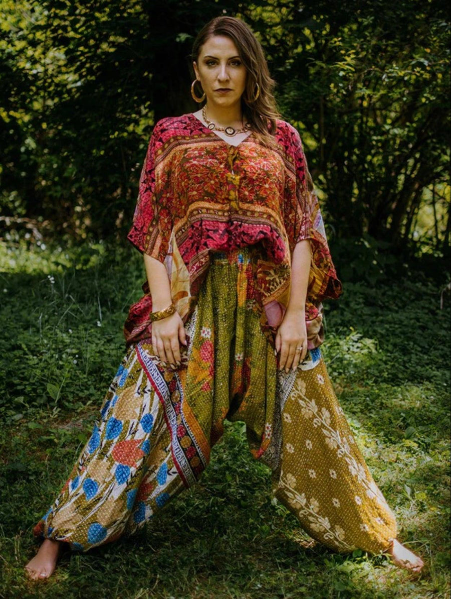 Kantha Everyday Harem Pant by Kantha Bae - Robin Boutique-Boutique 