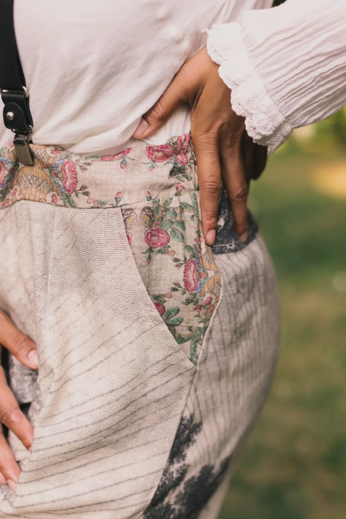 Still I Rise Cropped Pants by Market Of Stars