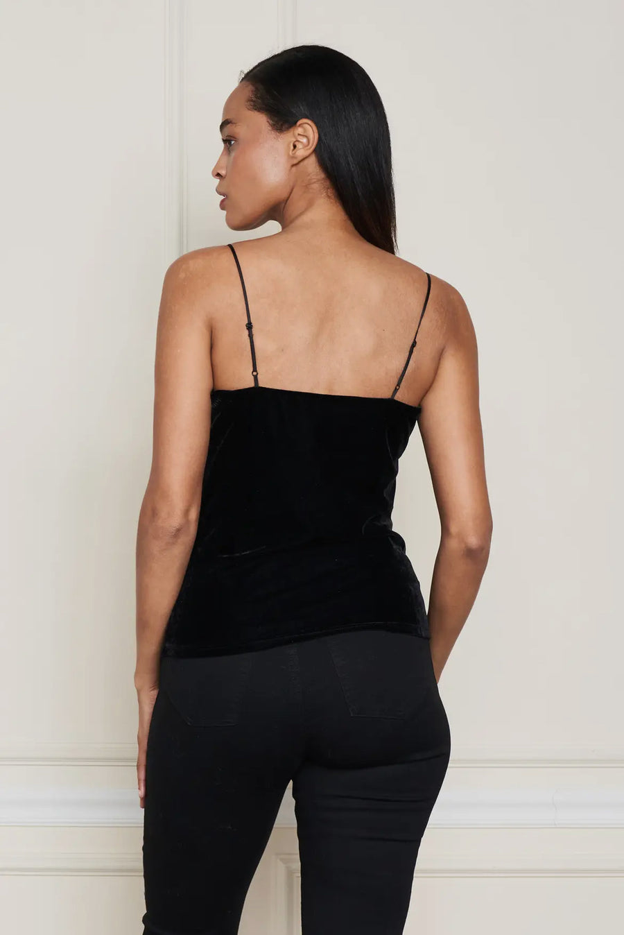 Crushed Velvet Stretch Cowl Cami by Paparazzi