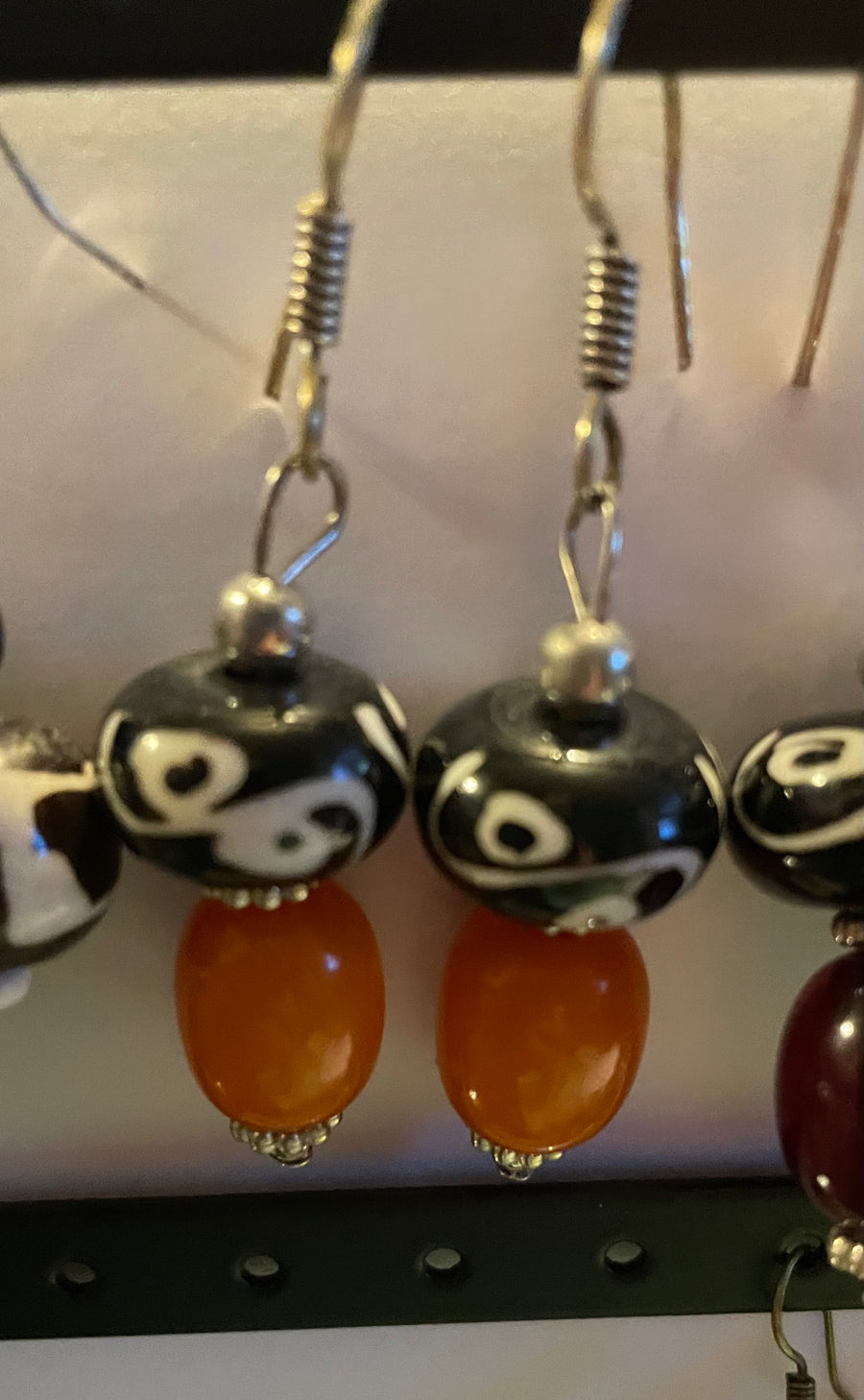 Copal Double Stacked Earrings