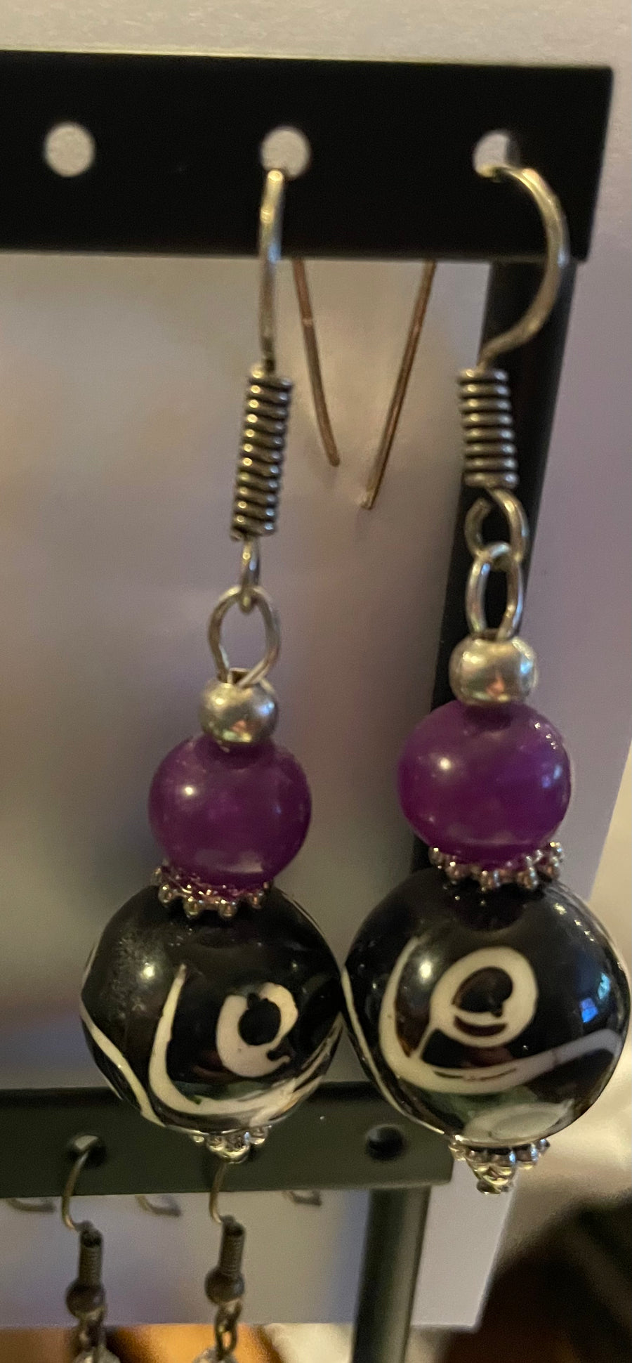 Copal Double Stacked Earrings