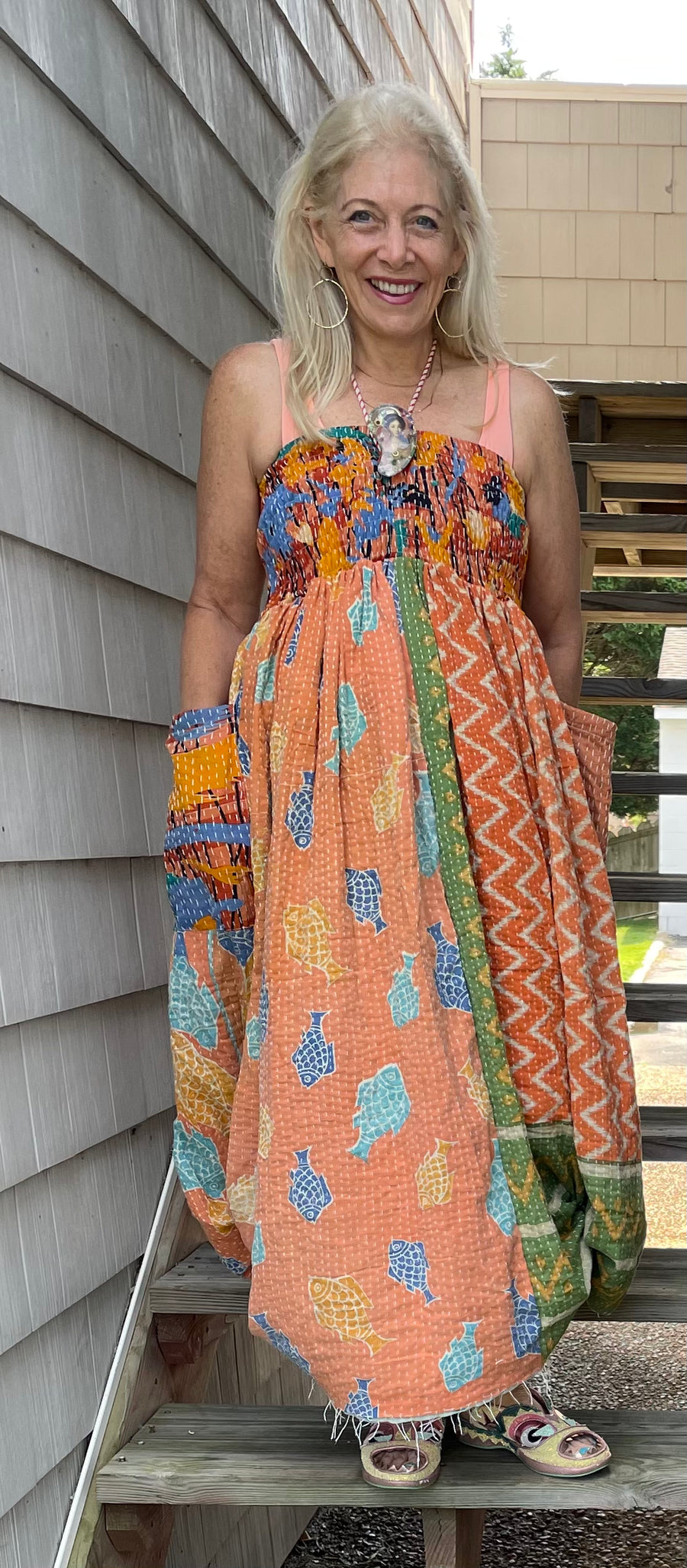 Magic Convertible Kantha Maxi by Kantha Bae - Robin Boutique-Boutique 