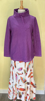 Loopy Terry Drawstring Pullover by Escape