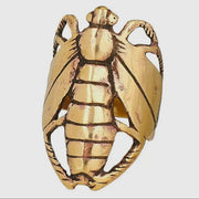 Locust Love Wrap Ring in Bronze