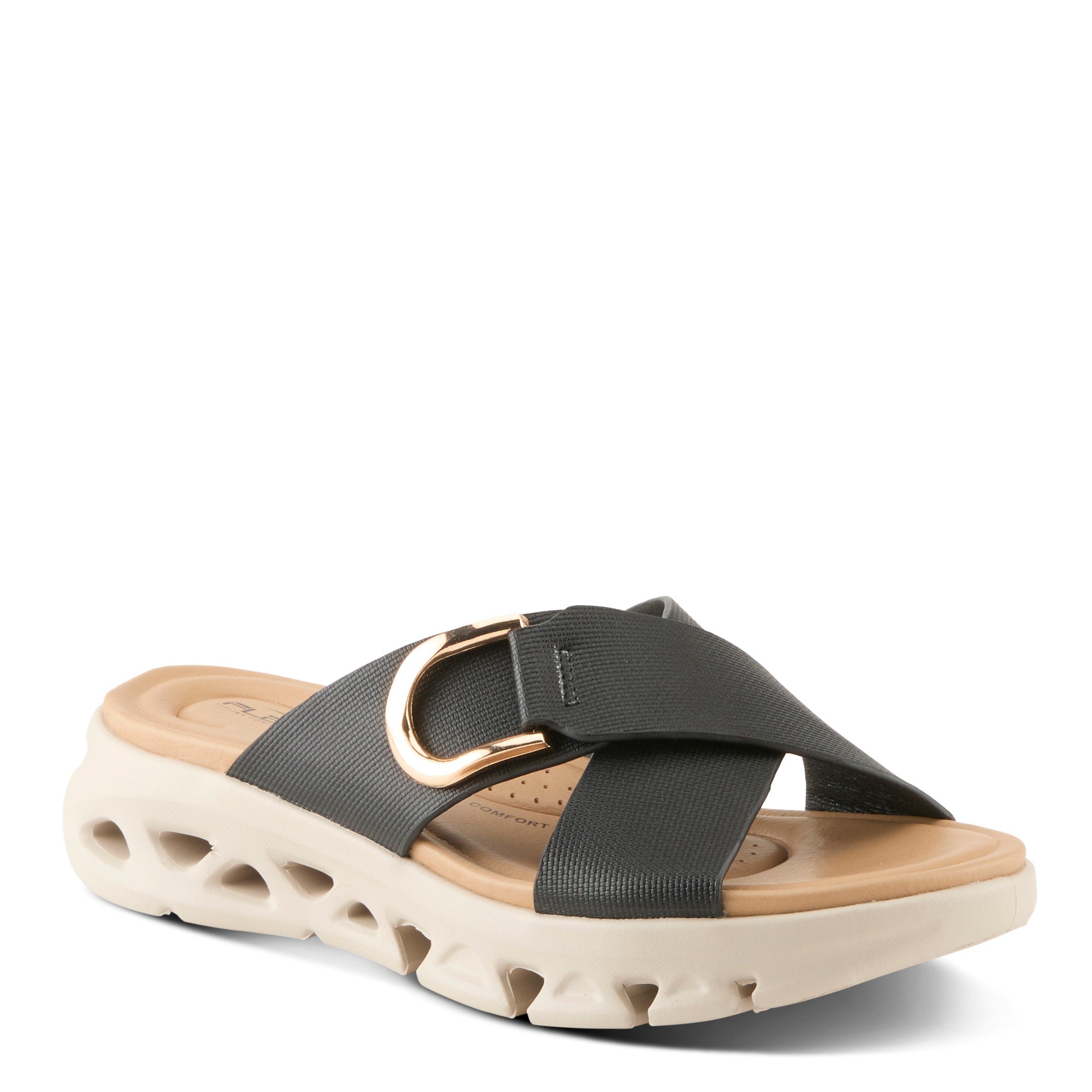 Flexus Gaige Slide Sandal Shoe Robin Boutique