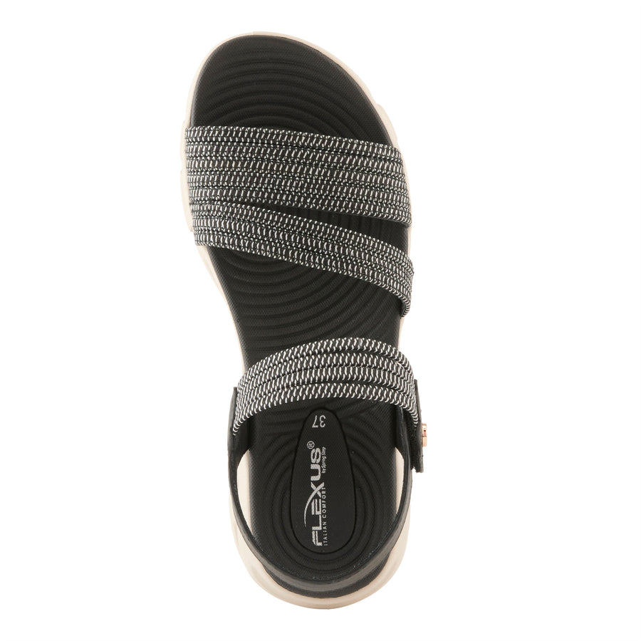 Flexus Garlina Strappy Wedge Sandal Shoe