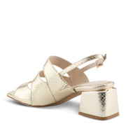 Glitteoertwins Block Heel Sandal Evening Shoes by Azura Robin Boutique