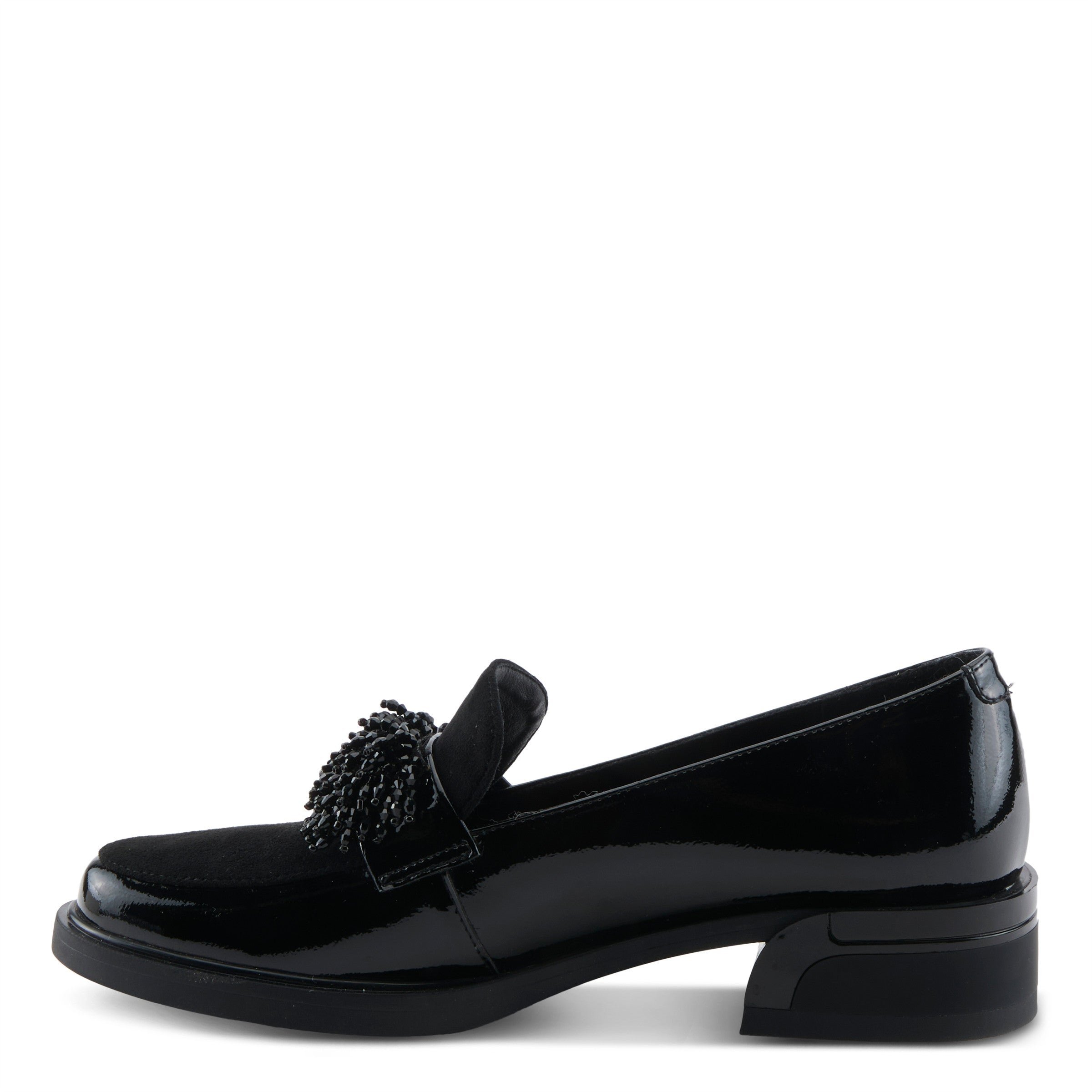 Azura Gogetter Black Shoes side view - Robin Boutique