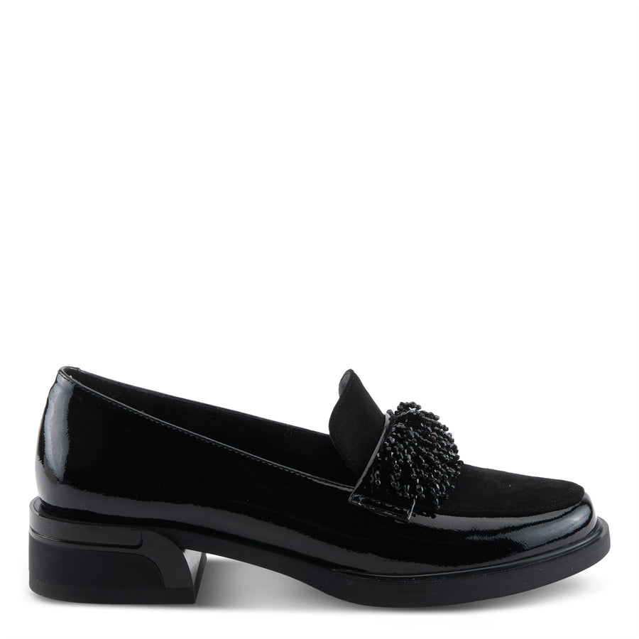 Azura Gogetter Black Shoes side view - Robin Boutique