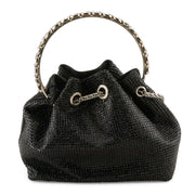 Azura Crown Handbag Back View - Robin Boutique