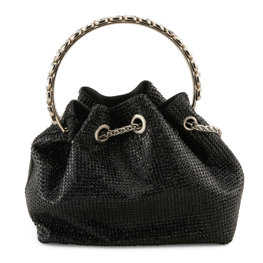 Azura Crown Handbag Back View - Robin Boutique