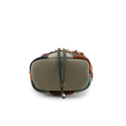 L'Artiste Leather Handbag DRAWSTRING Rainbow